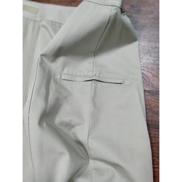 NWT Woolrich by John Rich & Bros High Waisted A-Line Midi Skirt Khaki Women's 6 - Picture 8 of 14